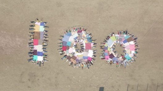 Mandela Day 100 from the Air