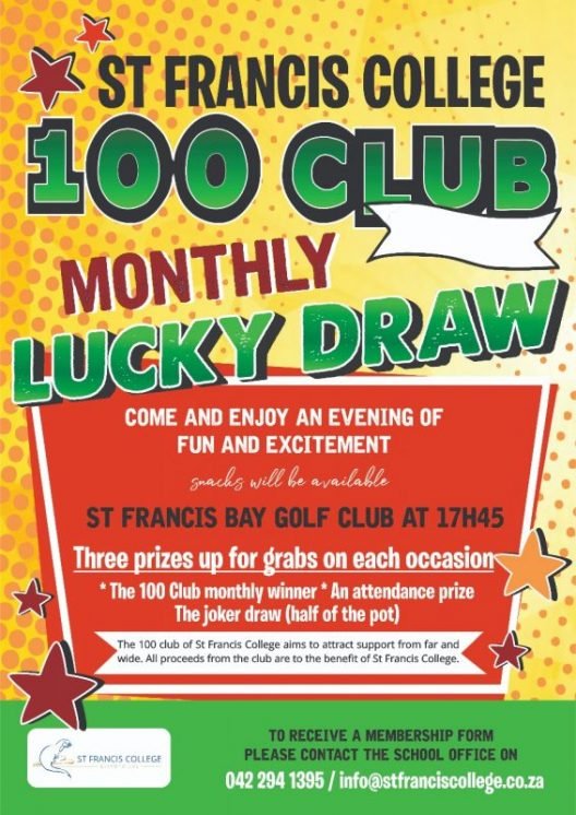 Lucky draw 100 Club