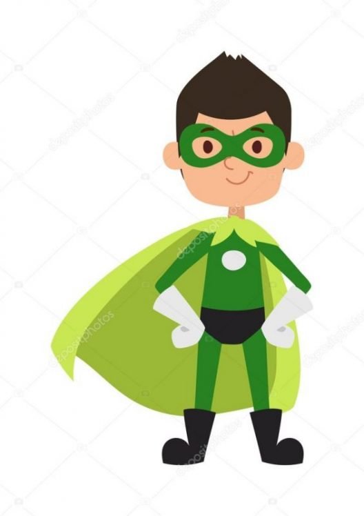 green superhero