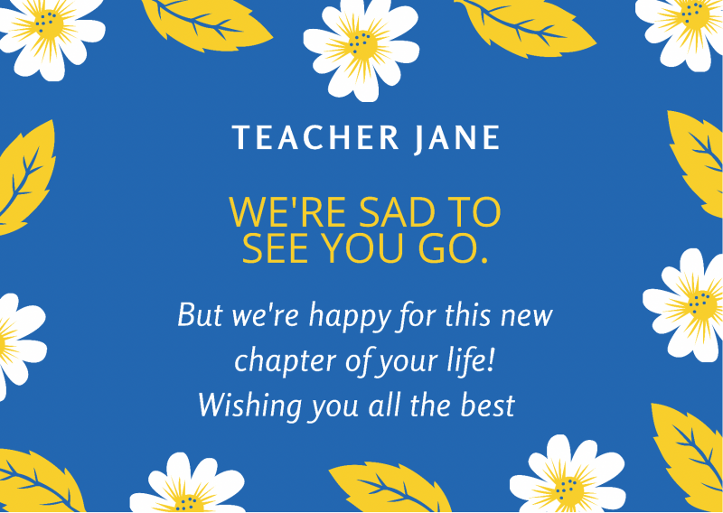 janes poster goodbye