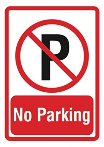 no parking sign