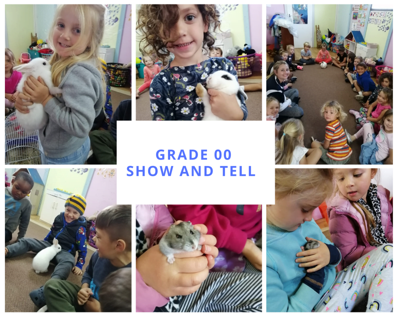 grade 00 show and tell