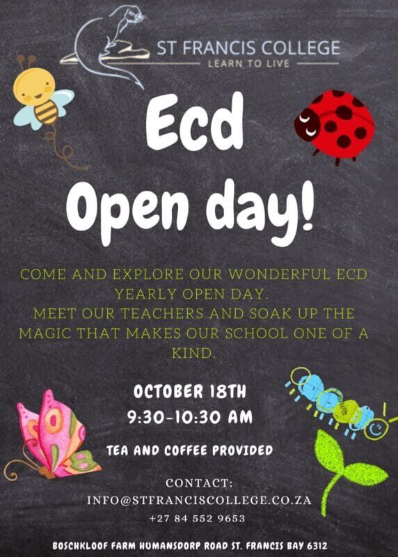 ECD Open Day Poster
