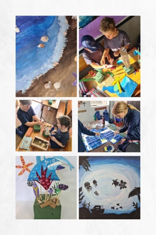 Grade 6 collage